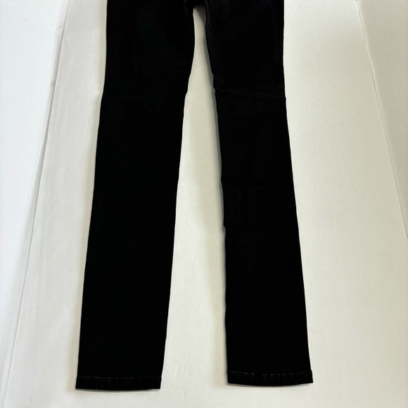 Free People Skinny Jeans Womens 28 Destroyed Distressed Black 30” Inseam - Picture 8 of 11